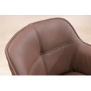 EUPHORIA prémium bőr szék - barna