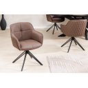 EUPHORIA prémium bőr szék - barna