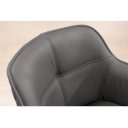 EUPHORIA prémium bőr szék - szürke