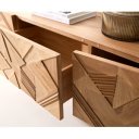 ELDORIA prémium szilfa TV-szekrény - 220cm