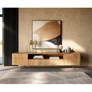 NIAGARA prémium akác TV-szekrény - 240cm