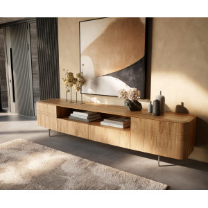 NIAGARA prémium akác TV-szekrény - 240cm