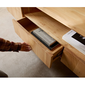 NIAGARA prémium akác TV-szekrény - 240cm