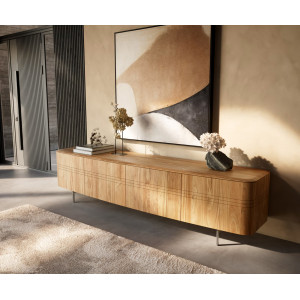 NIAGARA prémium akác TV-szekrény - 220cm