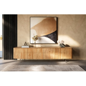 NIAGARA prémium akác TV-szekrény - 220cm bútor