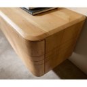 NIAGARA prémium akác fali TV-szekrény - 220cm