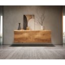 LOVECRAFT-II prémium akác fali komód - 145cm