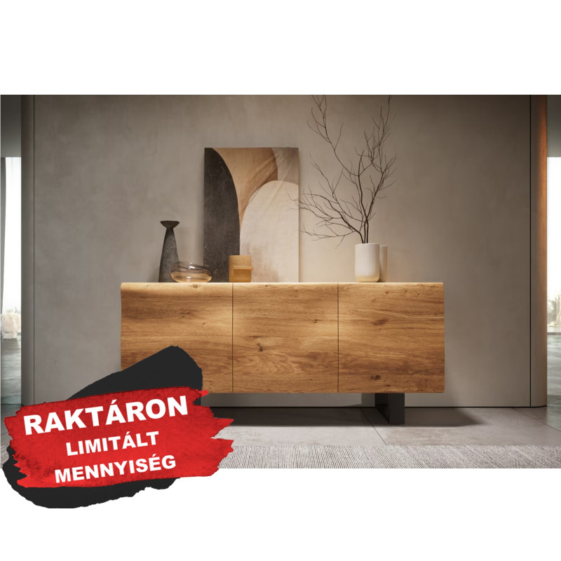LOVECRAFT-II prémium tölgy komód - 145cm