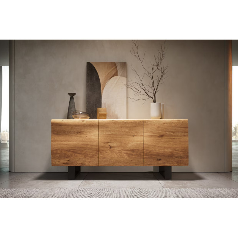 LOVECRAFT-II prémium tölgy komód - 145cm