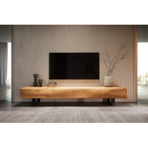 LOVECRAFT-II prémium tölgy TV-szekrény - 200cm bútor