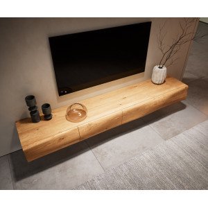 LOVECRAFT-II prémium tölgy TV-szekrény - 200cm