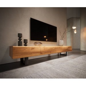 LOVECRAFT-II prémium tölgy TV-szekrény - 200cm