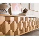 FEVON prémium tölgy TV-szekrény - 220cm