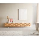 FEVON prémium tölgy TV-szekrény - 220cm