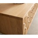 FEVON prémium tölgy TV-szekrény - 220cm