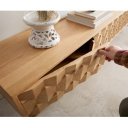 FEVON prémium tölgy fali TV-szekrény - 220cm