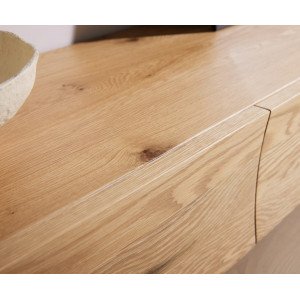 LINESSE prémium tölgy fali TV-szekrény - 220cm
