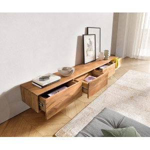 LINESSE prémium akác TV-szekrény - 220cm