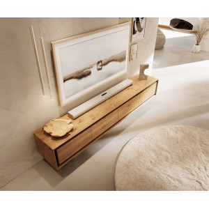STONEGRACE prémium tölgy fali TV-szekrény - 200cm