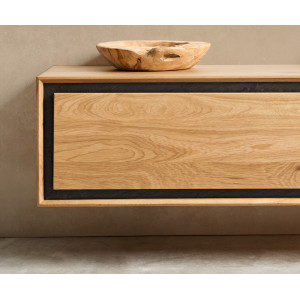 STONEGRACE prémium tölgy fali TV-szekrény - 200cm