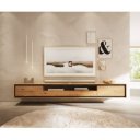 STONEGRACE prémium tölgy fali TV-szekrény - 240cm