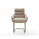 GOYA prémium szánkótalpas étkezőszék - beige