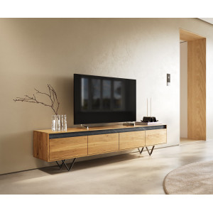 STONEBERM prémium tölgy TV-szekrény - 200cm bútor