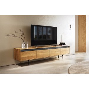 STONEBERM prémium tölgy TV-szekrény - 200cm bútor