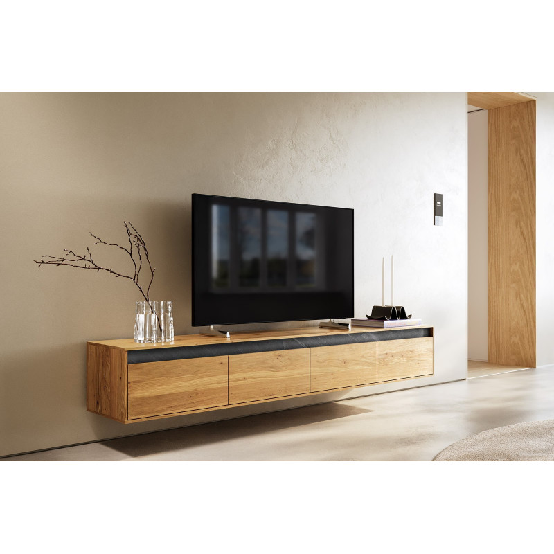 STONEBERM prémium tölgy fali TV-szekrény - 200cm