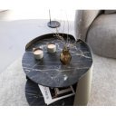 DABAS DARK prémium kerámia dohányzóasztal - 59cm