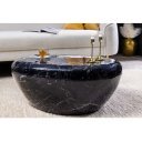 STONE MARBLE modern fém dohányzóasztal - 75cm