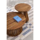 RODANO prémium akác dohányzóasztal