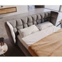 CAPULET prémium  ágykeret -180cm - szürke/taupe