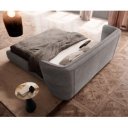 SIMENA prémium  ágykeret -180cm - szürke/taupe