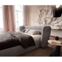 SIMENA prémium  ágykeret -180cm - szürke/taupe