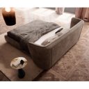 SIMENA prémium  ágykeret -180cm - szürke/taupe