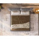 LUCIANO prémium  ágykeret -180cm - szürke/taupe