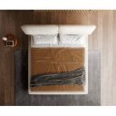 LUCIANO prémium bouclé ágykeret -180cm - krém