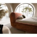 SHONA prémium bouclé ágykeret -180cm - szürke/krém/barna