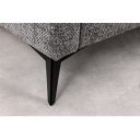 MANHATTAN design kanapé - szürke zsenília