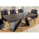 INFINITY design kerámia bővíthető étkezőasztal - 180-220-260cm - rozsda