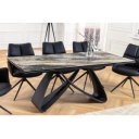 INFINITY design kerámia bővíthető étkezőasztal - 180-220-260cm - taupe