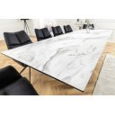 INFINITY design kerámia bővíthető étkezőasztal - 180-220-260cm - fehér