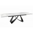 INFINITY design kerámia bővíthető étkezőasztal - 180-220-260cm - fehér