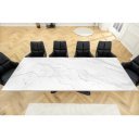 INFINITY design kerámia bővíthető étkezőasztal - 180-220-260cm - fehér