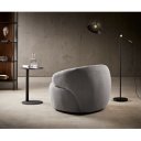 BONILLA design fotel - szürke / vintage barna