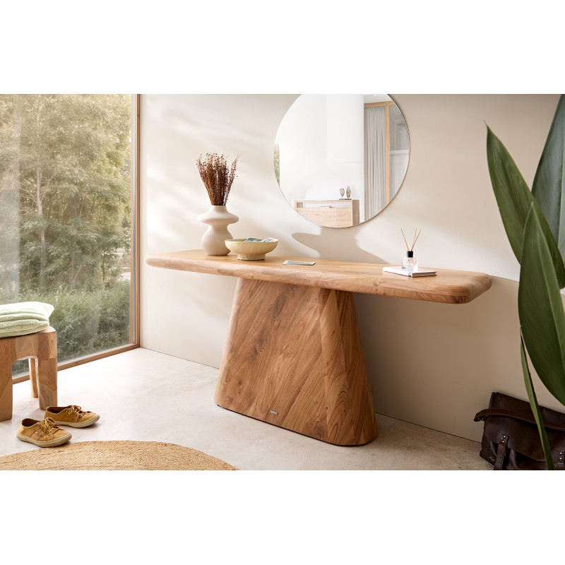 ROSA prémium akác konzolasztal -180cm