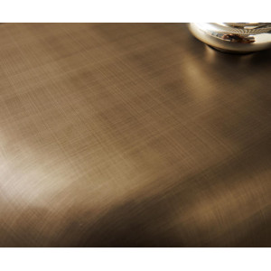 SINOR design dohányzóasztal - 140cm - bronz