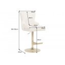 CASTLE exkluzív bárszék - beige