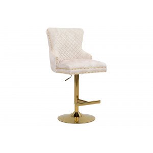 CASTLE exkluzív bárszék - beige INVICTA